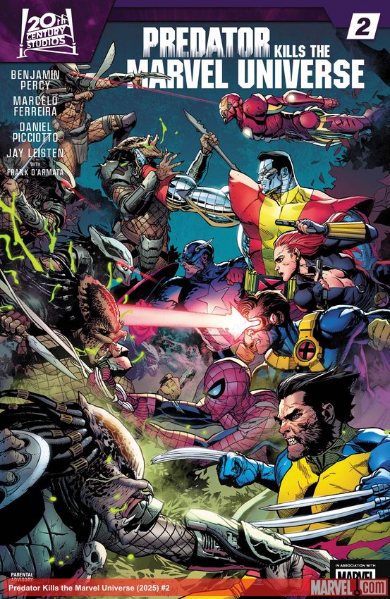 Predator Kills the Marvel Universe (2025) #2