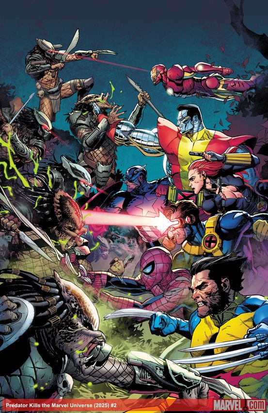Predator Kills the Marvel Universe (2025) #2 (Variant)