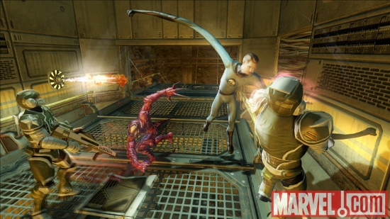 Carnage and Mr. Fantastic in MUA2