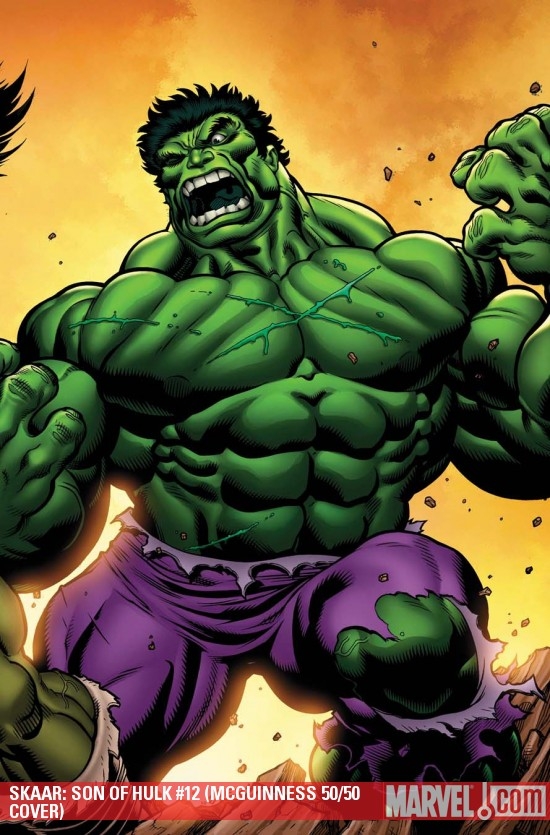 SKAAR: SON OF HULK #12 (MCGUINNESS 50/50 COVER)