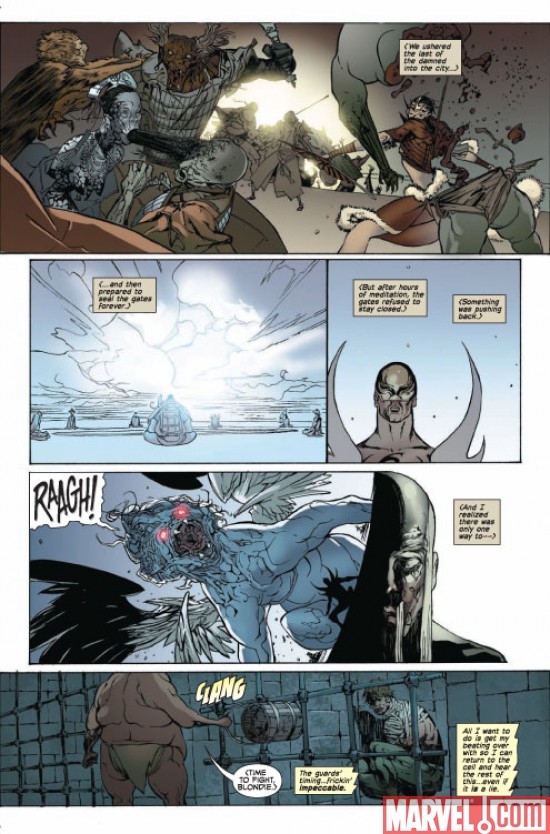 IMMORTAL IRON FIST #23 preview page 7