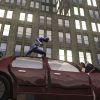 Symbiotes surround Spidey