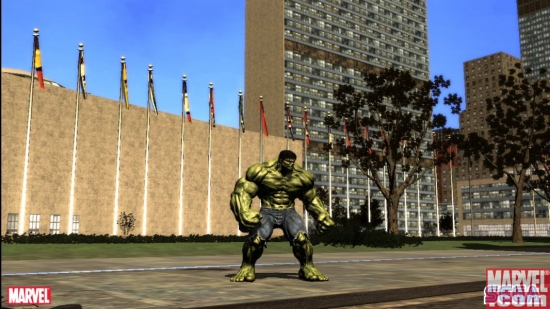 The Incredible Hulk video game screenshot