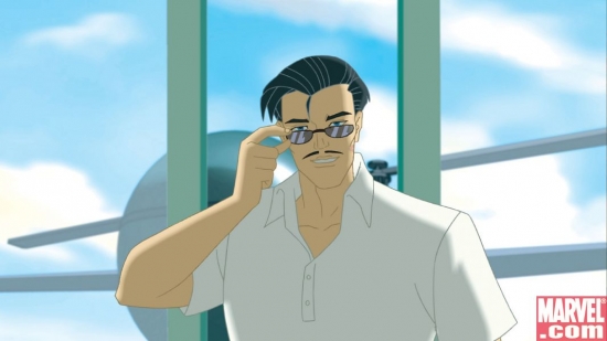 Tony Stark with Sunglasses