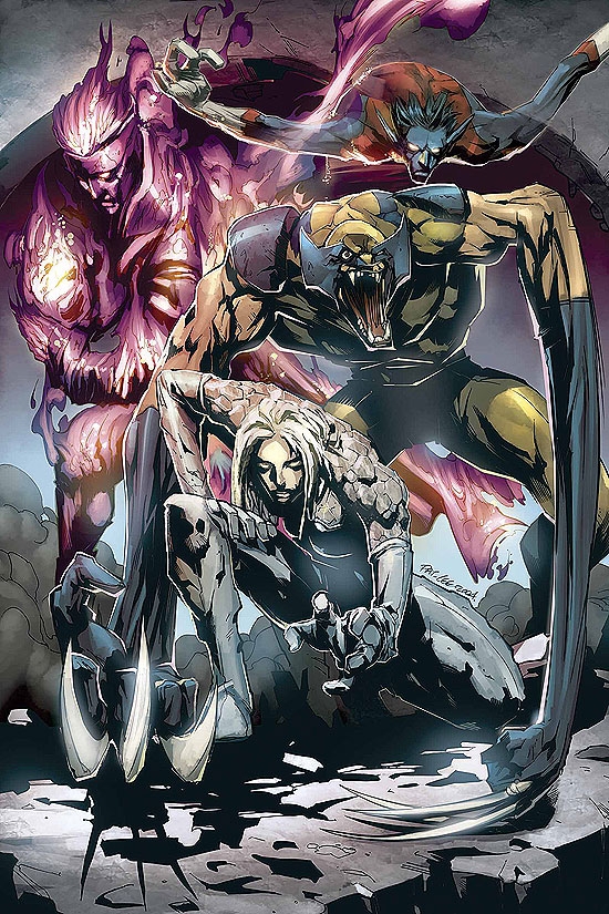 X-MEN/FANTASTIC FOUR (2005) #2 COVER