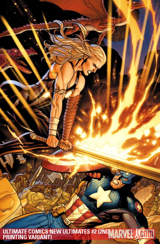 Ultimate Comics New Ultimates (2010) #2 (2ND PRINTING VARIANT)