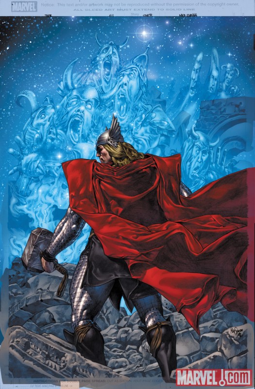 THOR #611 cover by Mico Suayan