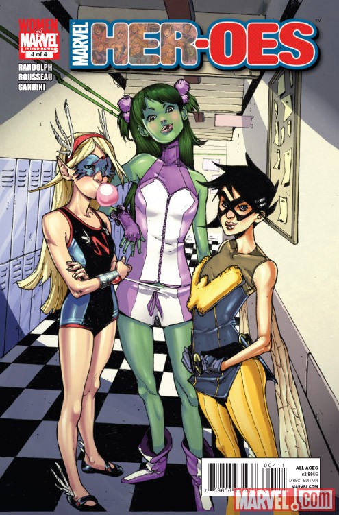 HER-OES #4 cover by Sara Pichelli