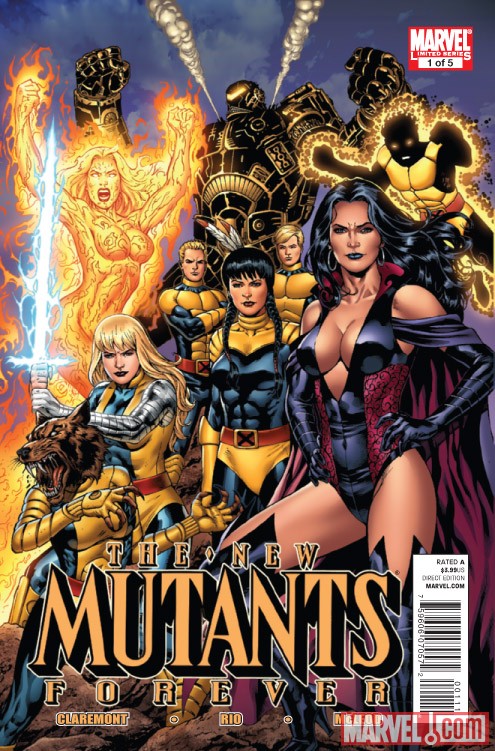 NEW MUTANTS FOREVER #1 cover by Al Rio