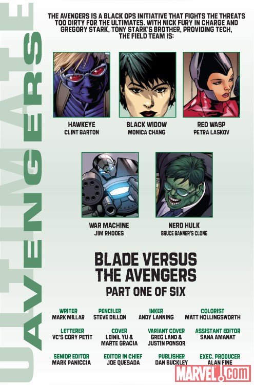 Ultimate Comics Avengers 3 #1 recap page