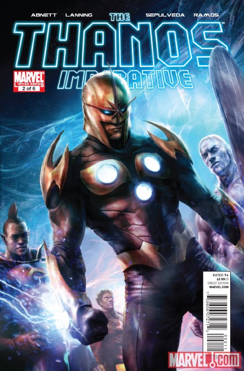 THE THANOS IMPERATIVE #2 cover by Aleksi Briclot