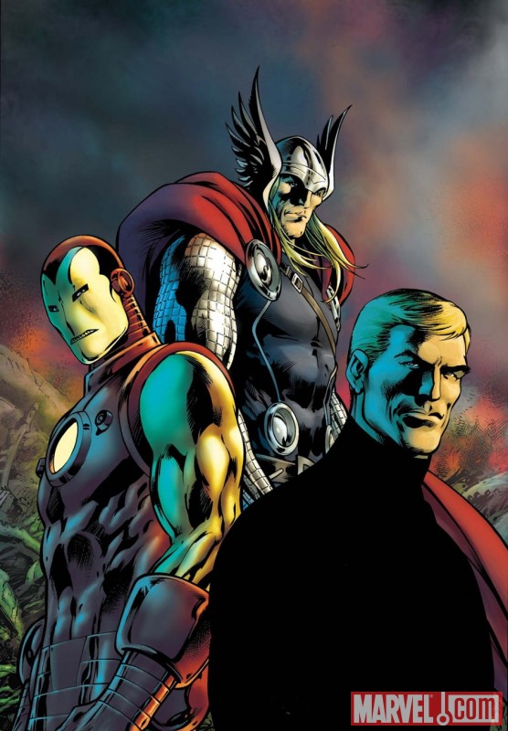Image Featuring Captain America, Iron Man