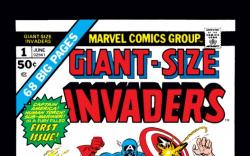Image Featuring Captain America, The Winter Soldier, Sub-Mariner, Human Torch (Jim Hammond), Invaders