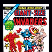 Image Featuring Captain America (Steve Rogers), The Winter Soldier, Sub-Mariner, Human Torch (Jim Hammond), Invaders