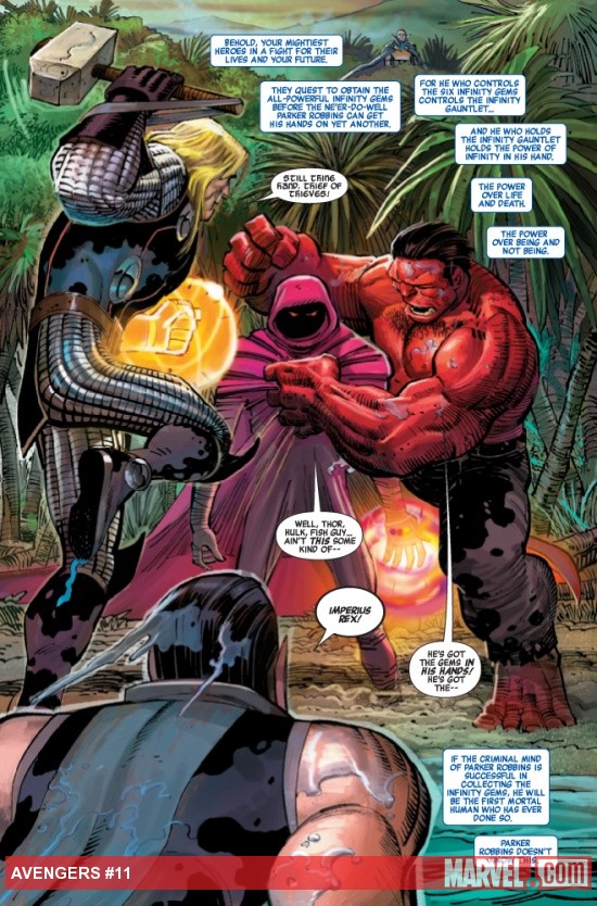 Avengers #11 preview art by John Romita Jr.