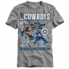 The Marvel/Dallas Cowboys Trifecta T-Shirt in Grey