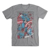 Captain America Comic Tee by Mighty Fine