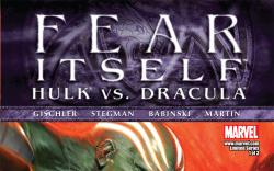 Fear Itself: Hulk vs. Dracula (2011) #1