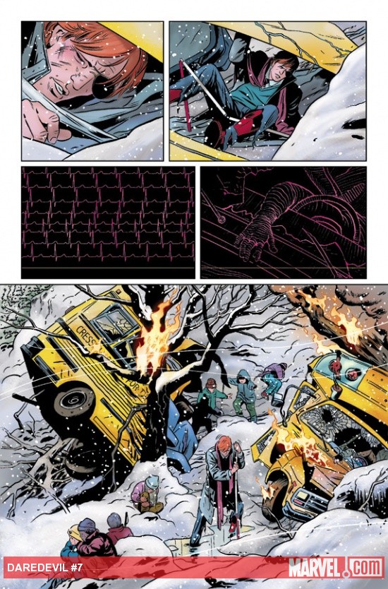 Daredevil (2011) #7 preview art by Paolo Rivera