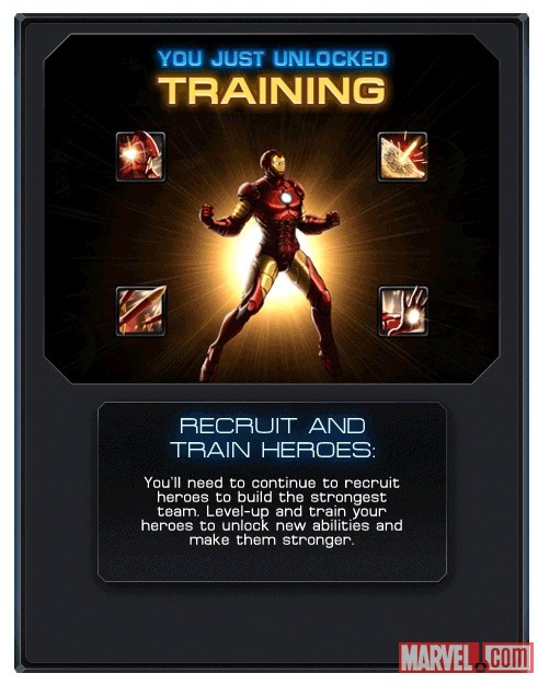 Recruit and Train Heroes: Iron Man