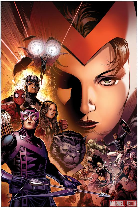 Avengers: The Children's Crusade #6 cover by Jim Cheung