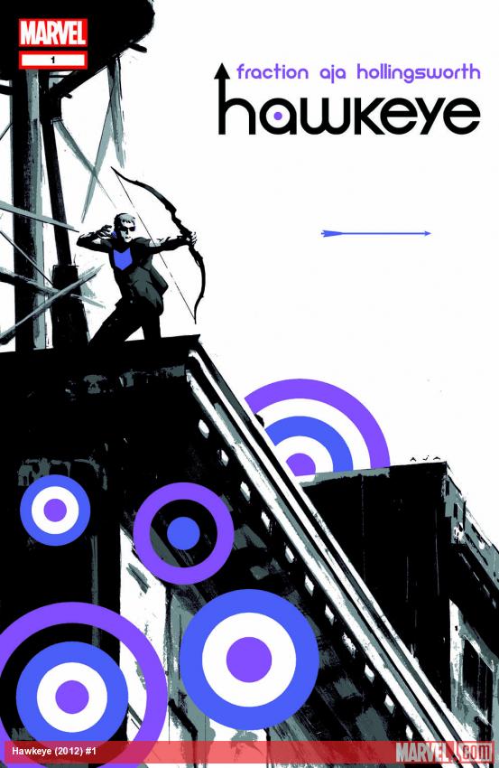 Hawkeye (2012) #1 cover by David Aja