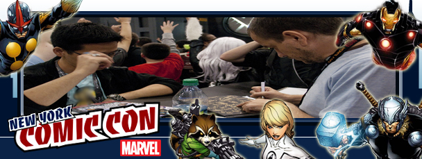 NYCC 2012: Signing & Booth Schedule