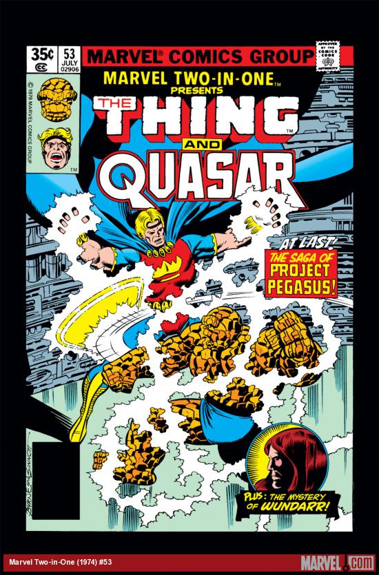 Marvel Two-in-One (1974) #53 Cover