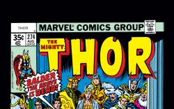 Thor (1966) #274 Cover