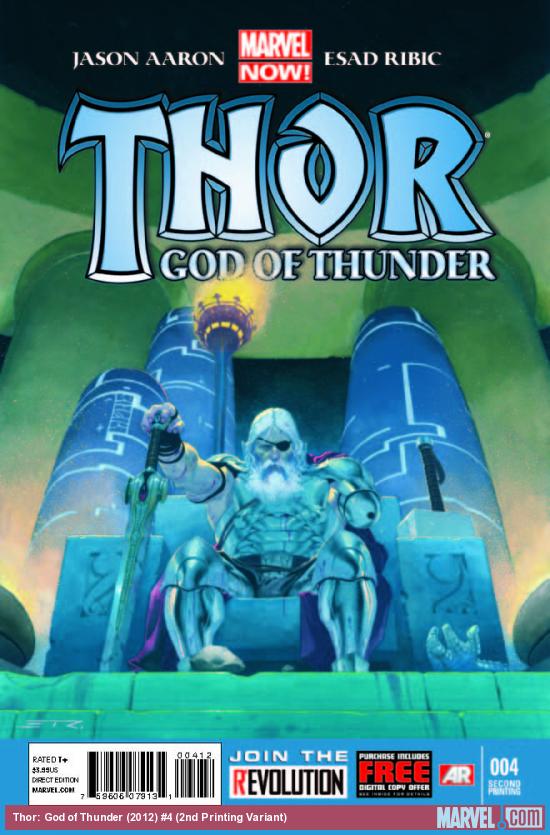 THOR: GOD OF THUNDER 4 2ND PRINTING VARIANT