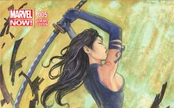 UNCANNY X-FORCE 5 MANARA VARIANT (NOW, 1 FOR 50, WITH DIGITAL CODE)