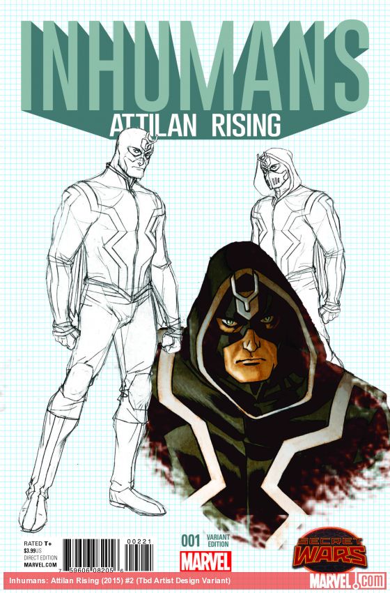 Inhumans: Attilan Rising (2015) #2 (Tbd Artist Design Variant)