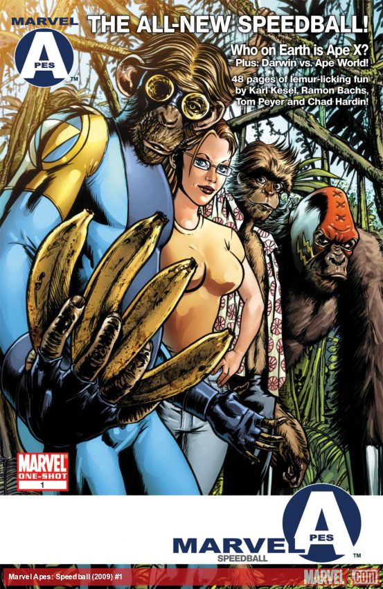 MARVEL APES: SPEEDBALL SPECIAL 1 (2009) #1