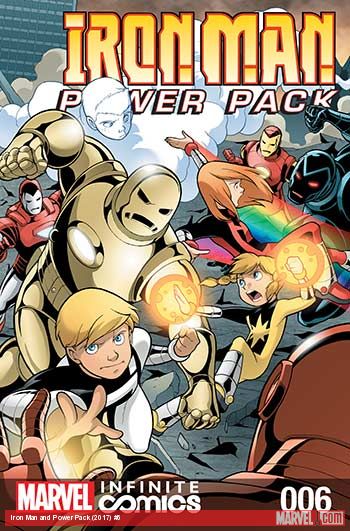 Iron Man and Power Pack Infinite Comic (2017) #6