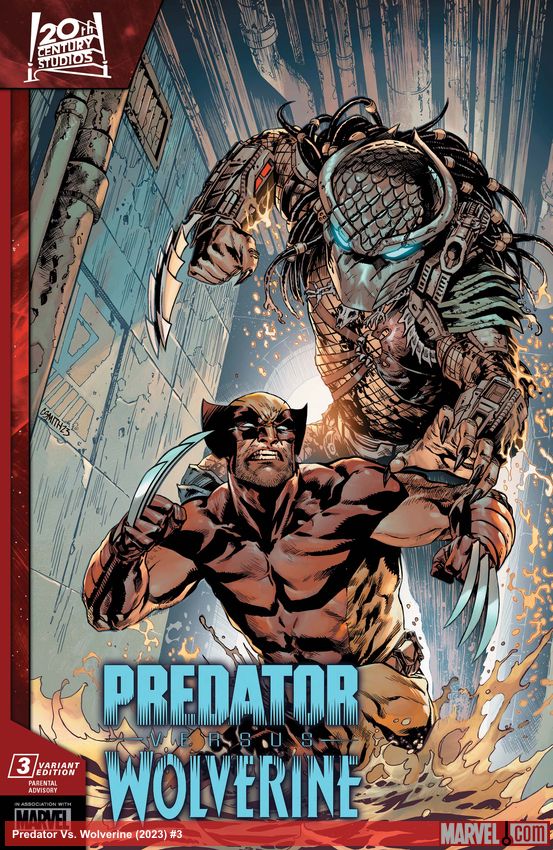 Predator Vs. Wolverine (2023) #3 (Variant)