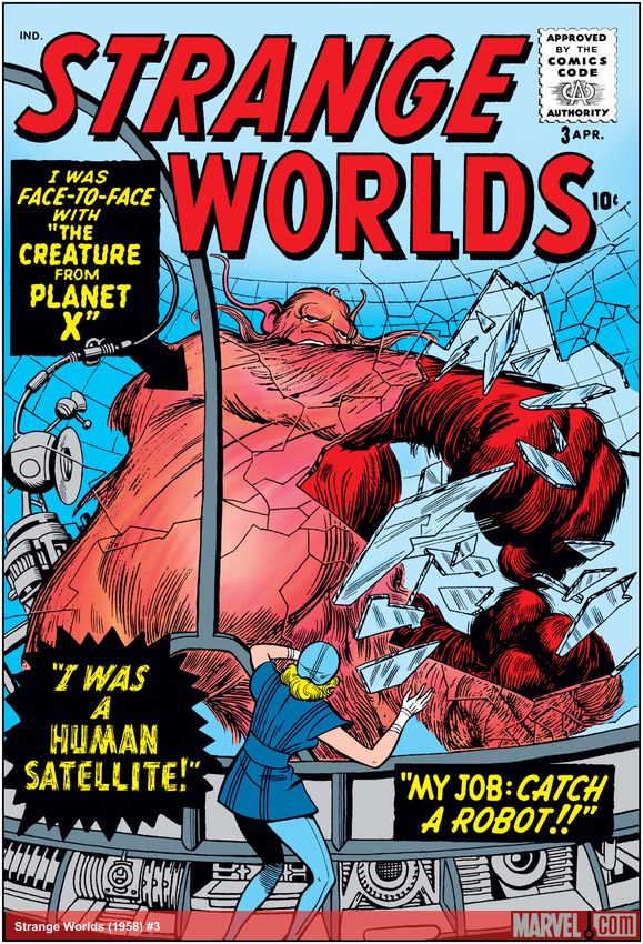Strange Worlds (1958) #3