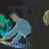Tony Stark in his secret lab