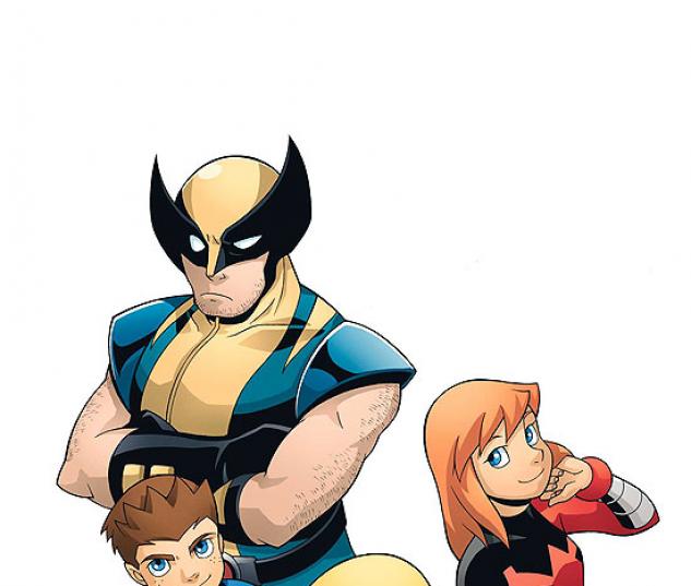 X-MEN AND POWER PACK (2007) #1 COVER