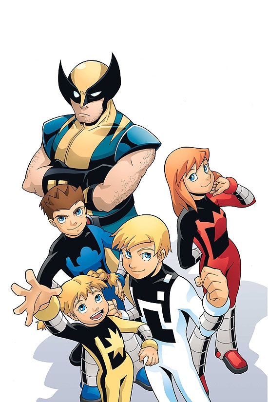 X-MEN AND POWER PACK (2007) #1 COVER