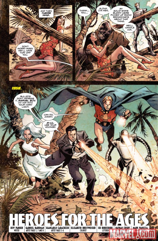 ENTER THE HEROIC AGE #1 preview art by Gabriel Hardman