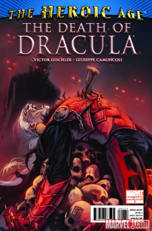 DEATH OF DRACULA #1 cover