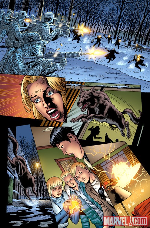 NEW MUTANTS FOREVER #1 preview art by Al Rio 3