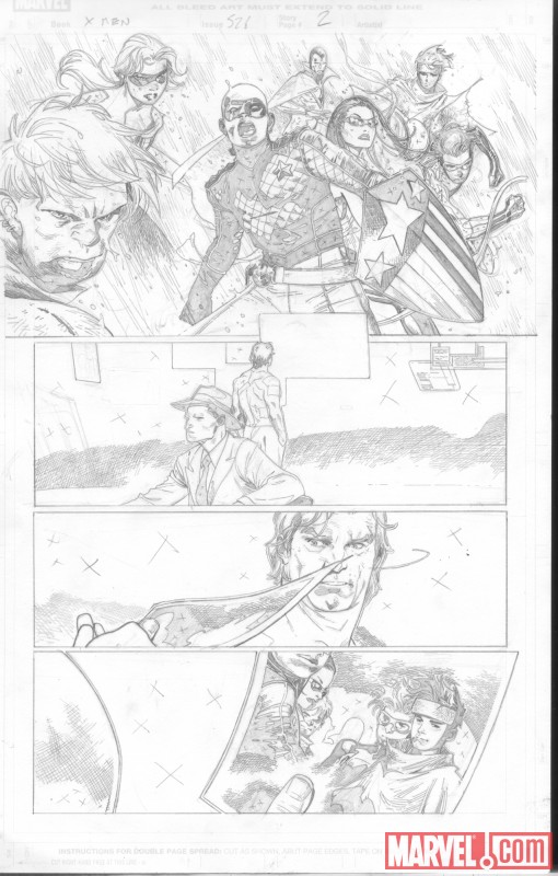 UNCANNY X-MEN #526 preview art by Olivier Coipel