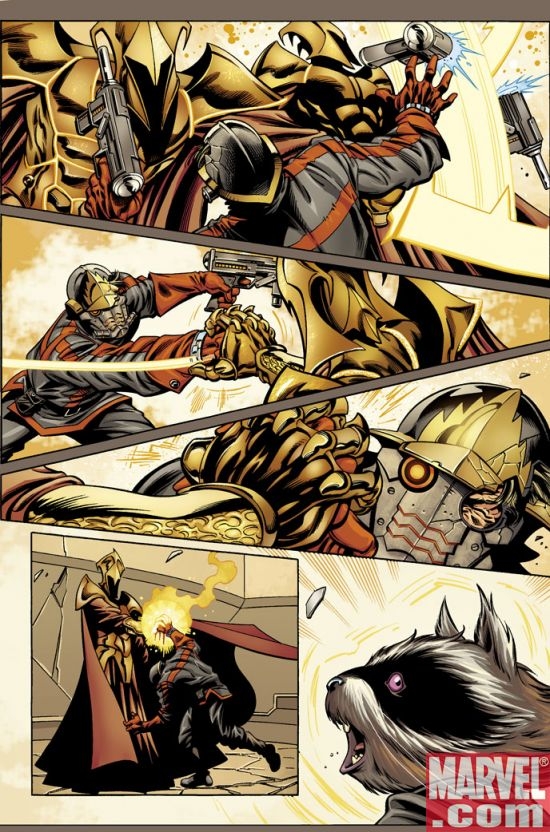 GUARDIANS OF THE GALAXY #3 Interior Page