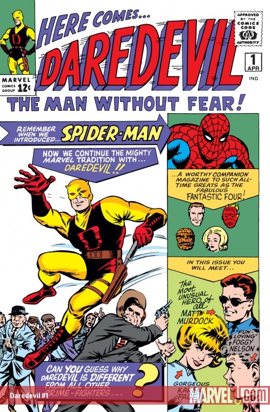 DAREDEVIL #1 COVER