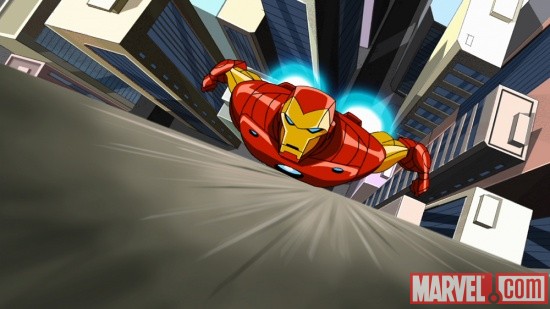 Iron Man from The Avengers: Earth's Mightiest Heroes!