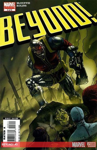 Beyond! #3 cover by Scott Kolins