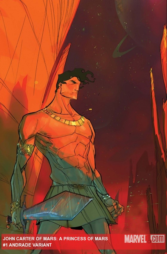 John Carter: A Princess of Mars (2011) #1 (Andrade Variant)