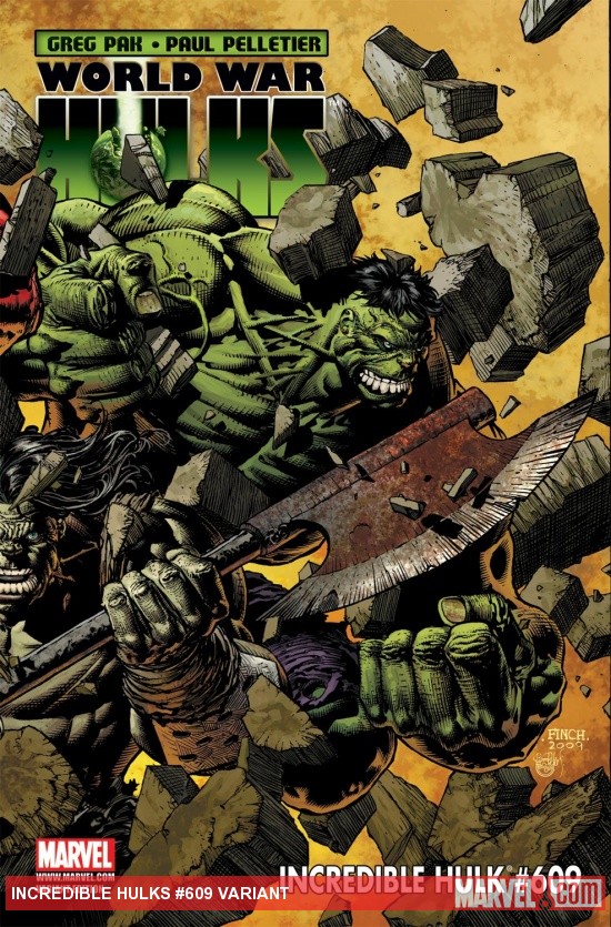 Incredible Hulks (2009) #609, VARIANT