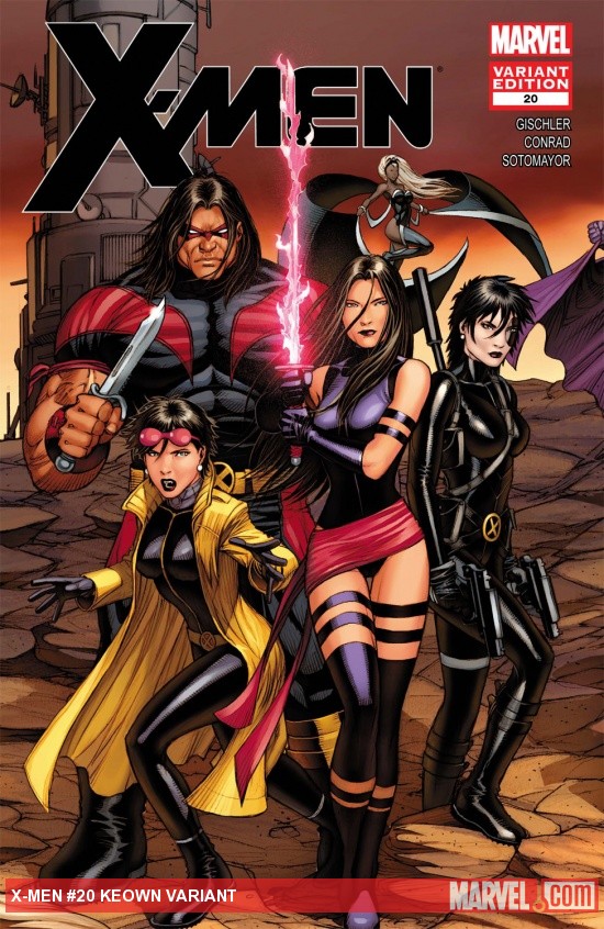X-Men (2010) #20, Keown Variant